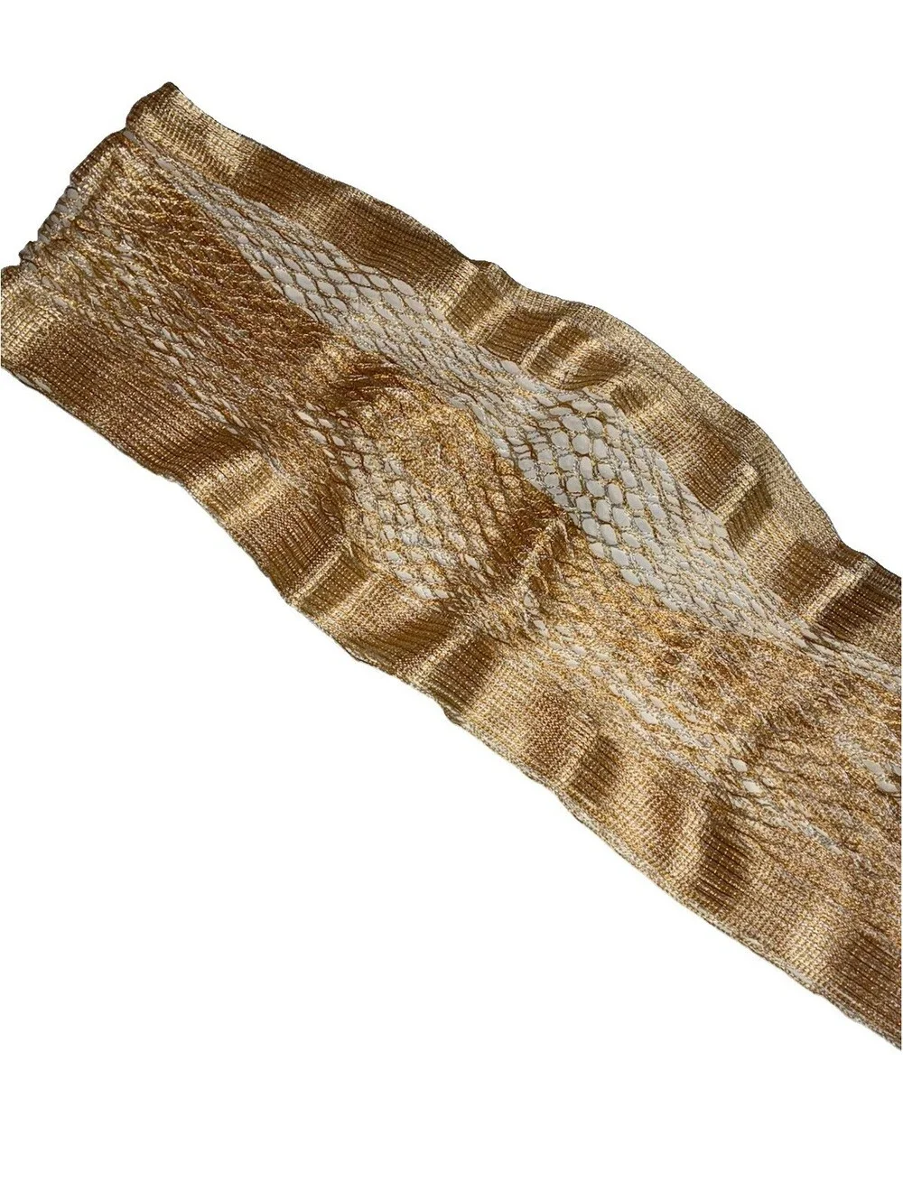 Gold Bohemian Belt Headband Accessory With Fringe